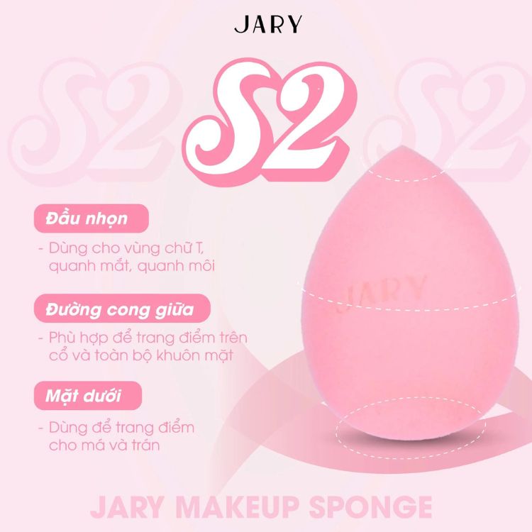 Mút Trang Điểm Jary Makeup Sponge