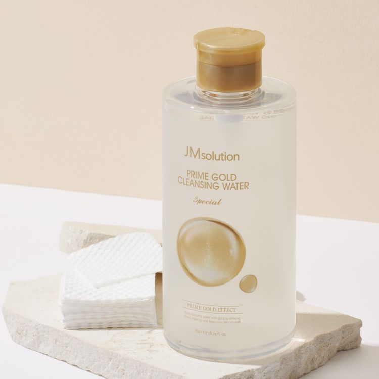 Tẩy Trang Vàng 24K JM Solution Prime Gold Cleansing Water 850ml