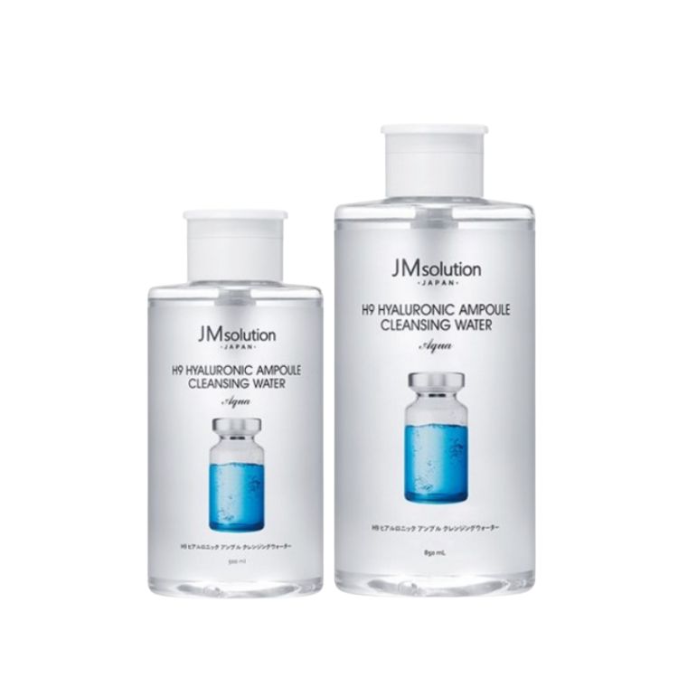 Tẩy Trang Cấp Ẩm JMsolution H9 Hyaluronic Ampoule Cleansing Water Aqua
