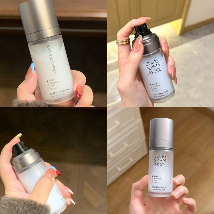 Xịt Khoáng Khoá Trang Điểm Jung Saem Mool 3-in-1 Essential Mool Micro Fitting Mist