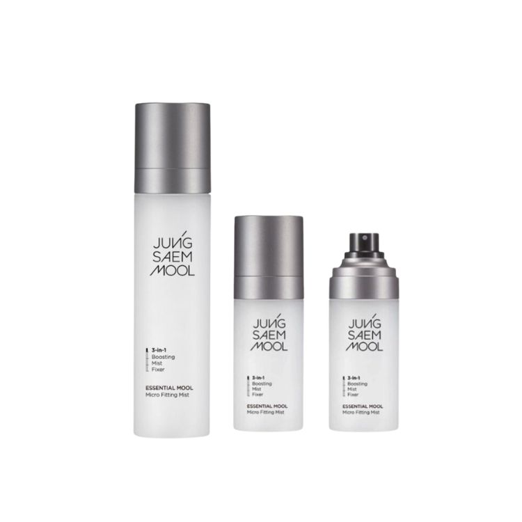 Xịt Khoáng Khoá Trang Điểm Jung Saem Mool 3-in-1 Essential Mool Micro Fitting Mist