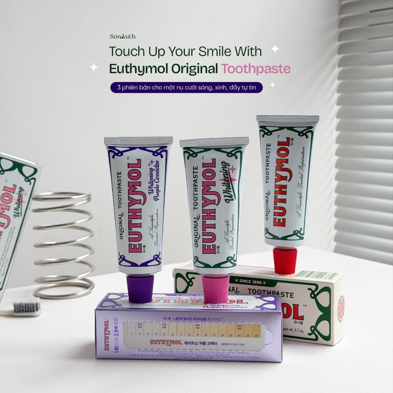 Kem Đánh Răng Euthymol Original Toothpaste