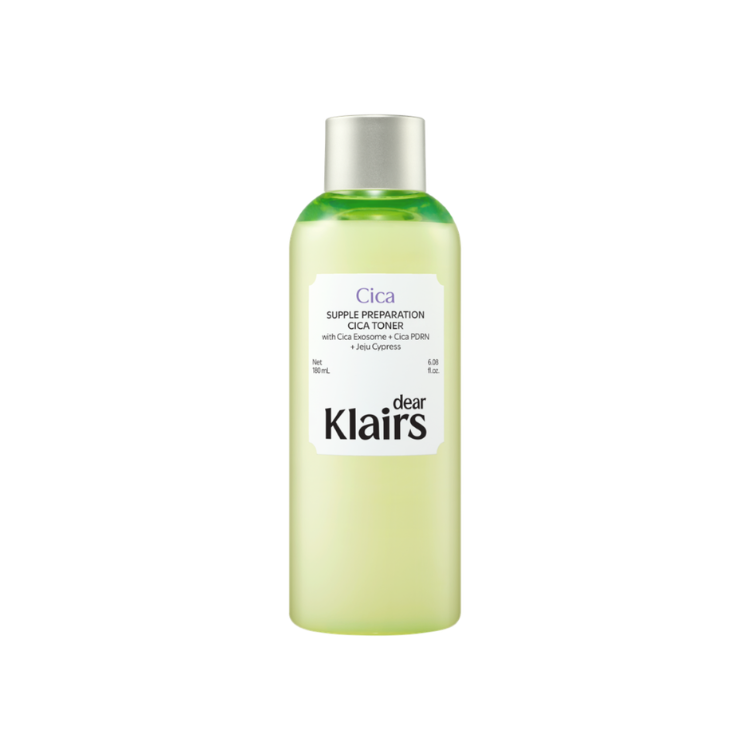 Nước Cân Bằng Dịu Da Klairs Supple Preparation Cica Toner 180ml