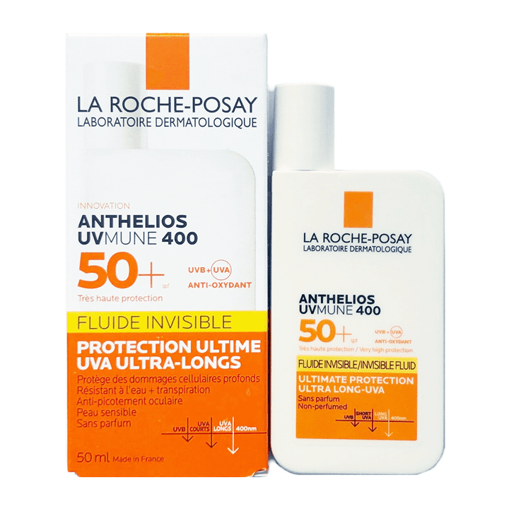 Kem Chống Nắng La Roche-Posay Anthelios UVMune 400 Invisible Fluid SPF50+ 50ml