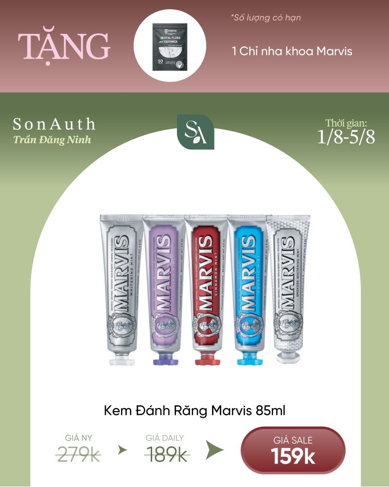 Kem Đánh Răng Marvis Toothpaste 85ml (NK)
