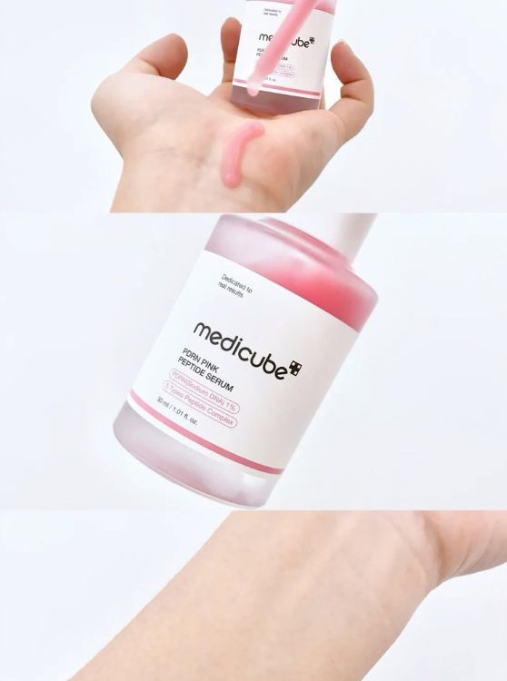 Tinh Chất Hồng Dưỡng Sáng, Săn Chắc Da Medicube PDRN Pink Peptide Serum 30ml