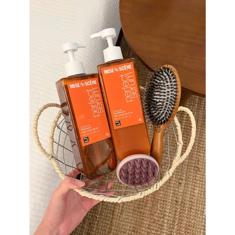 Dầu Gội Tinh Chất Miseen Scene Perfect Serum Shampoo 680ml