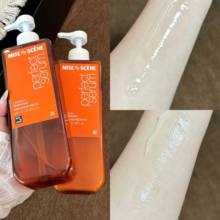 Dầu Xả Tinh Chất Miseen Scene Perfect Serum Conditioner 680ml