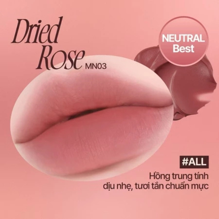 Son Tint Bóng Fwee Rose Obsession Stay-Fit Lip Tint 3.5ml