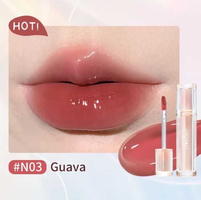 Son Bóng Thuỷ Tinh Judydoll Iced Tea Watery Lip Gloss 2.4g