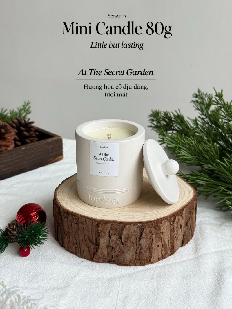Nến Thơm Lunasol Candle 80g