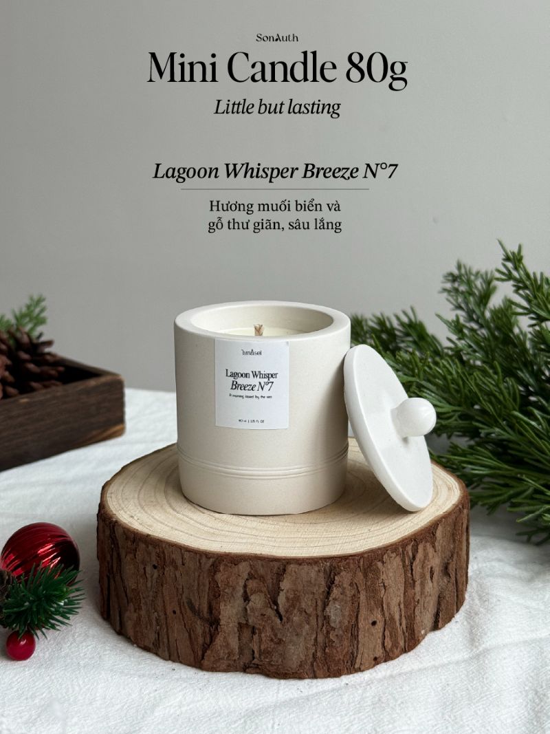 Nến Thơm Lunasol Candle 80g