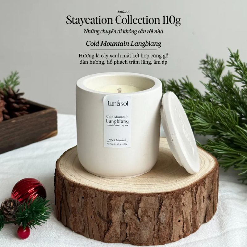 Nến Thơm Lunasol Candle 110g