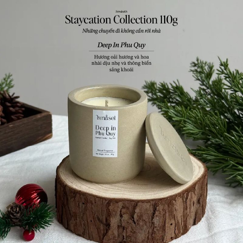 Nến Thơm Lunasol Candle 110g