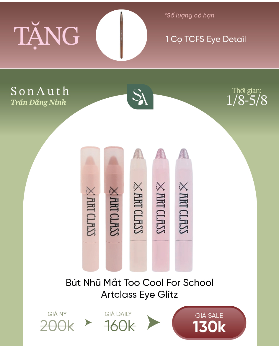 Bút Nhũ Mắt Too Cool For School Artclass Eye Glitz 1g