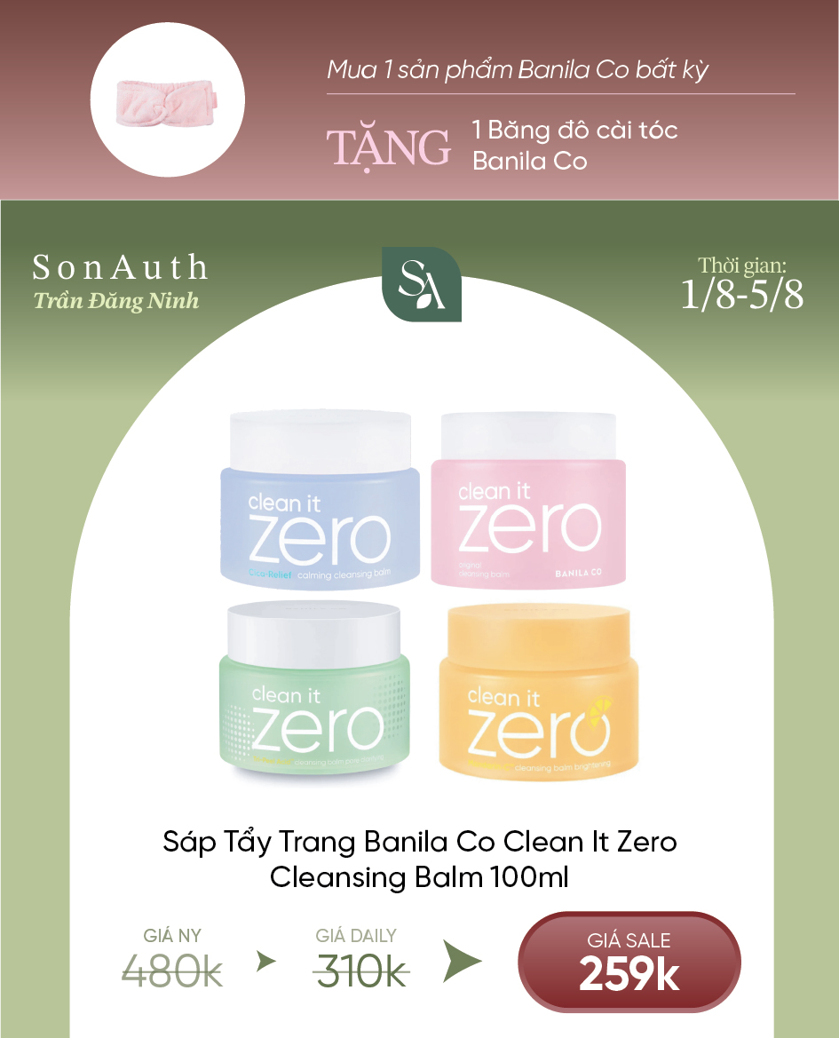 Sáp Tẩy Trang Banila Co Clean It Zero Cleansing Balm