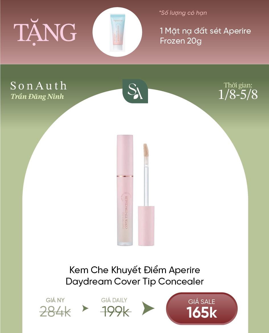 Che Khuyết Điểm Aperire Daydream Cover Tip Concealer 4.5ml