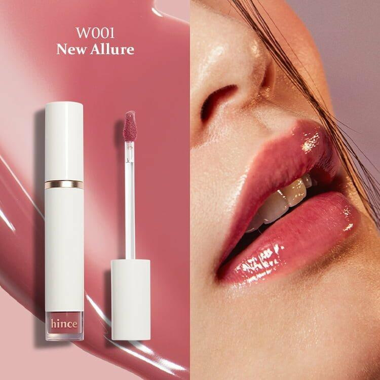 Son Tint Bóng Mỏng Nhẹ hince Mood Enhancer Water Liquid Glow 4ml