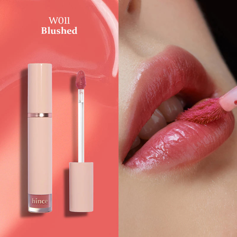 Son Tint Bóng Mỏng Nhẹ hince Mood Enhancer Water Liquid Glow 4ml