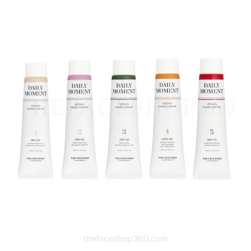 Kem Tay The Face Shop Daily Moment Vegan Hand Cream 30ml