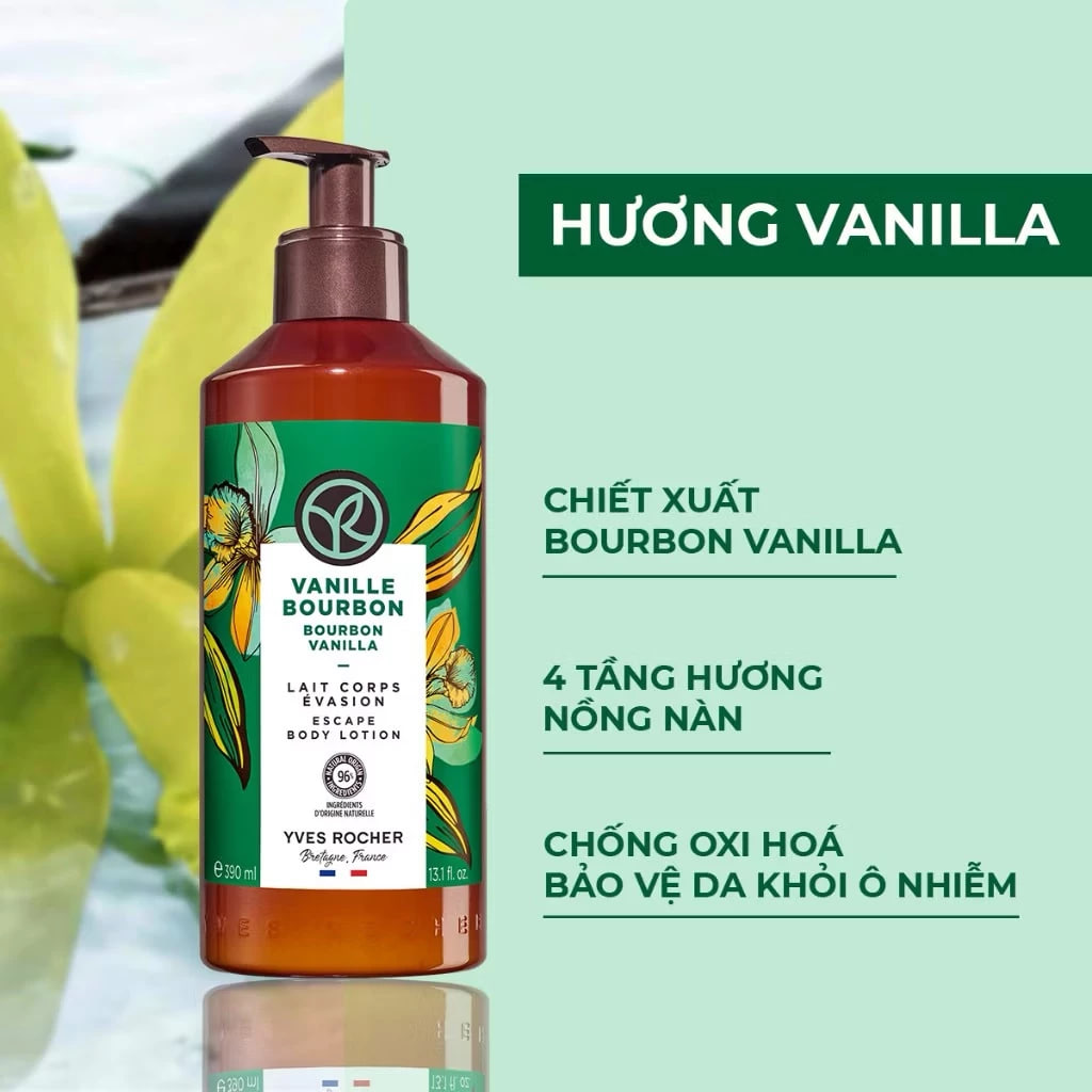 Sữa Dưỡng Thể Yves Rocher Body Lotion 390 ml