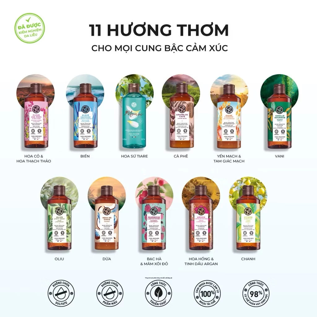 Sữa Tắm Yves Rocher Shower Gel 400 ml