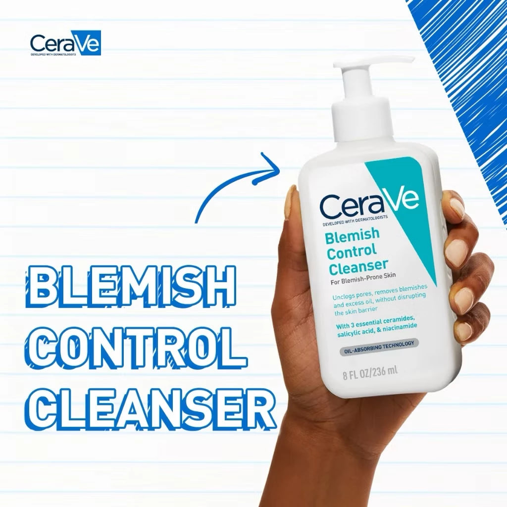 Sữa Rửa Mặt Cerave Blemish Control Cleanser 236ml