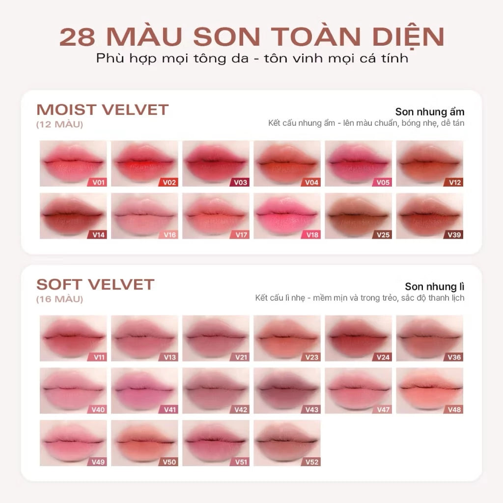Son Kem Bbia Last Velvet Tint 5g