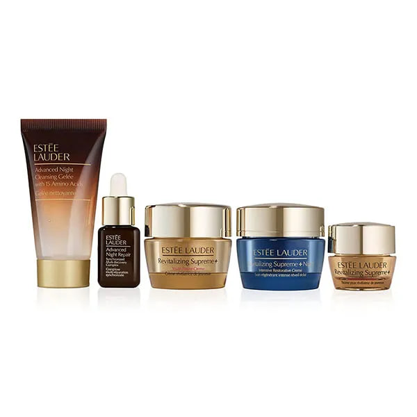 Bộ Dưỡng Da Estee Lauder Lights Camera Glow Set 5Pcs