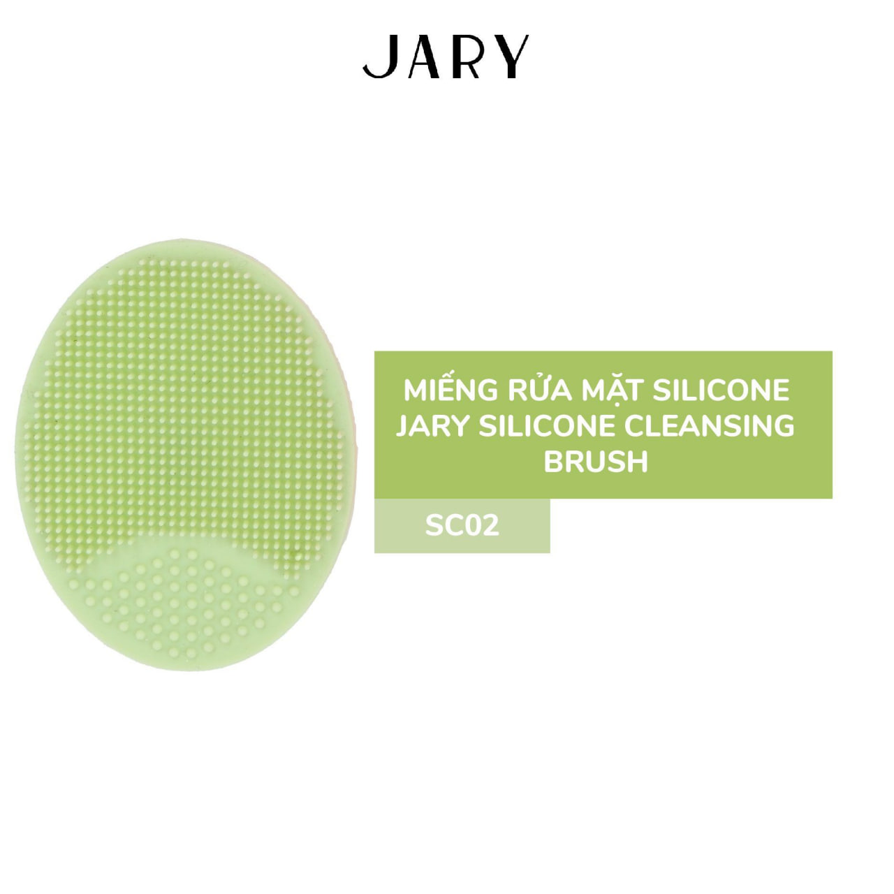 Cọ Silicon rửa mặt Jary Silicone Cleansing Brush