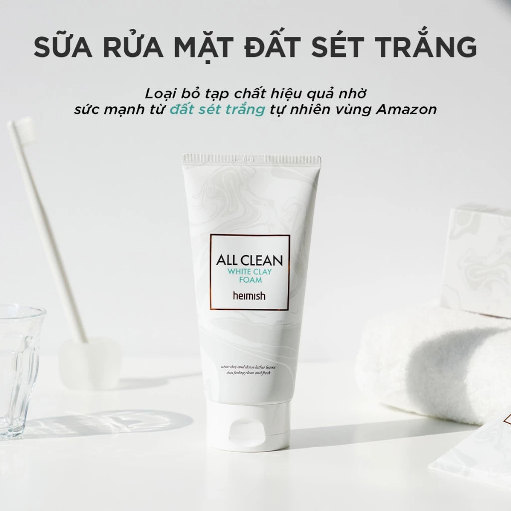 Sữa rửa mặt Heimish All Clean Foam 150g