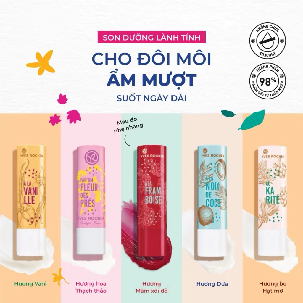 Son Dưỡng Yves Rocher Lip Balm