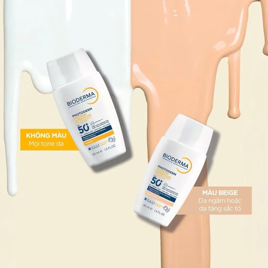 Kem Chống Nắng XDefense Ultra Fluid SPF50+ Invisible 40ml