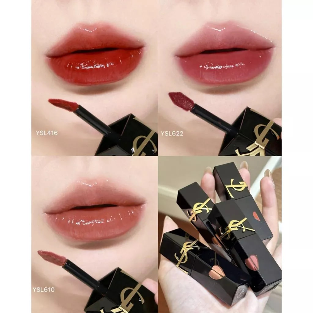 Son Kem YSL Rouge Vinyl Cream Lip Stain Limited