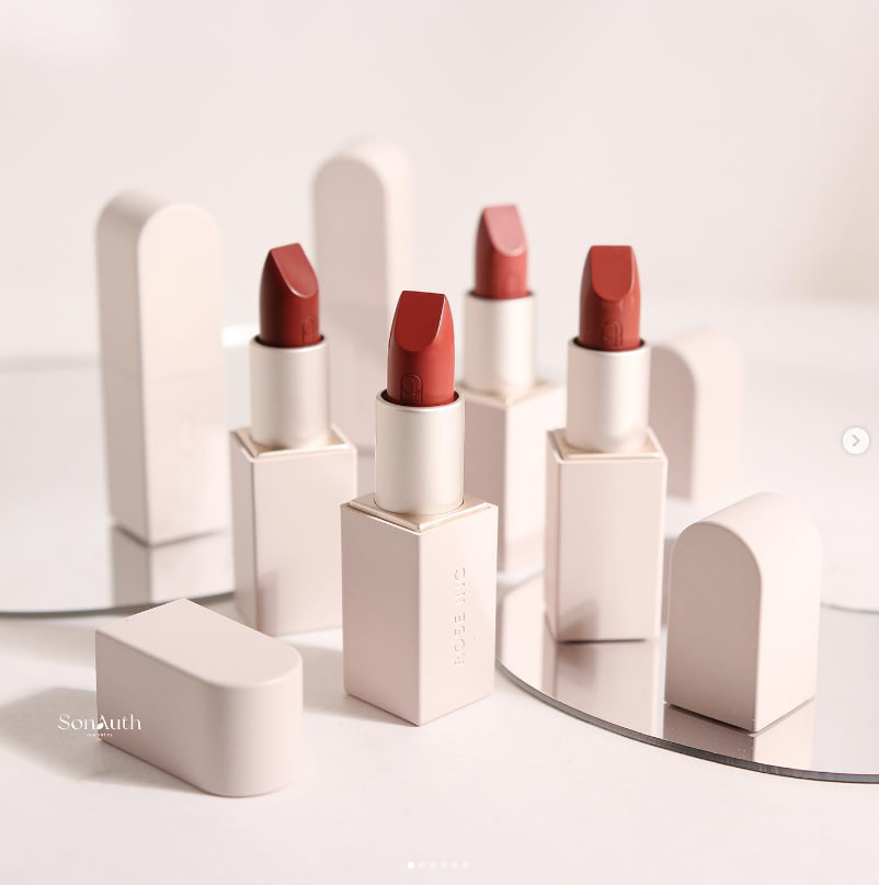 Son Thỏi Thuần Chay Rose Inc Satin Lip Color 4g