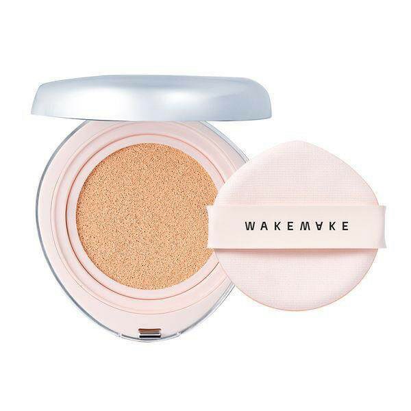 WAKEMAKE Water Velvet Cover Cushion SPF50+ 15g - 19 Porcelaine