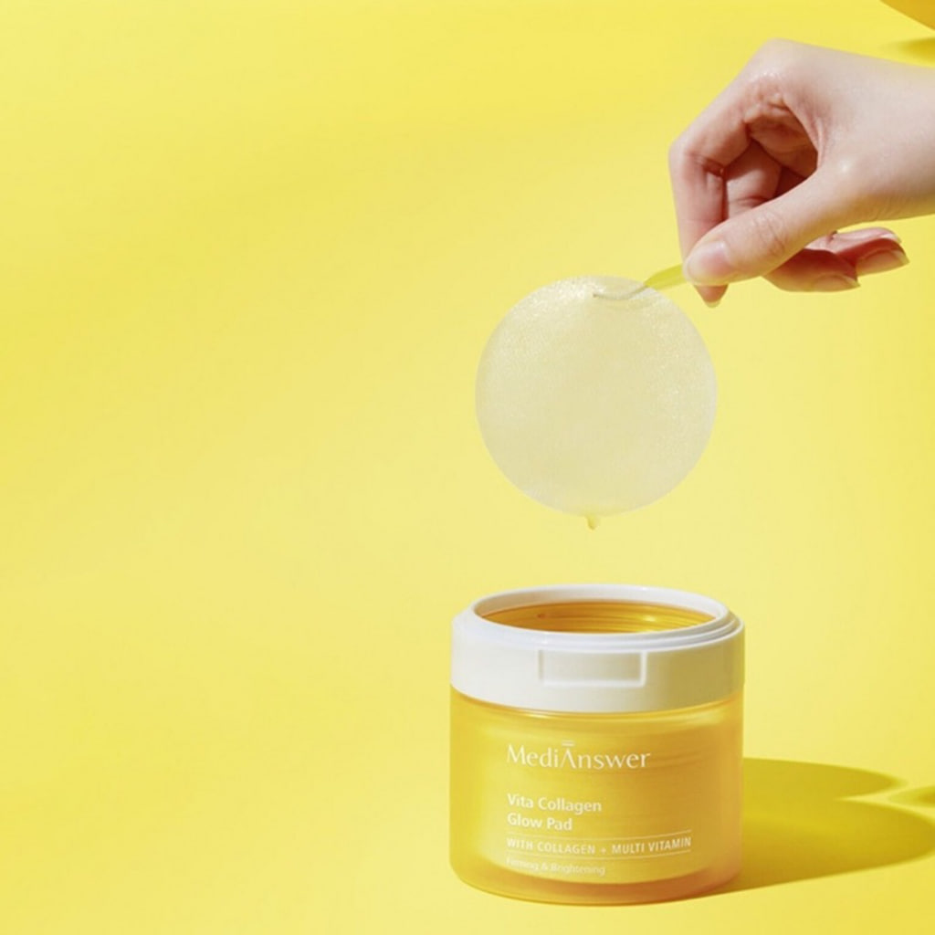 Medi Answer Vita Collagen Glow Pad 140ml (80 Miếng)
