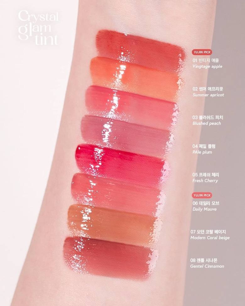 Son Bóng Clio Crystal Glam Tint 3.4g
