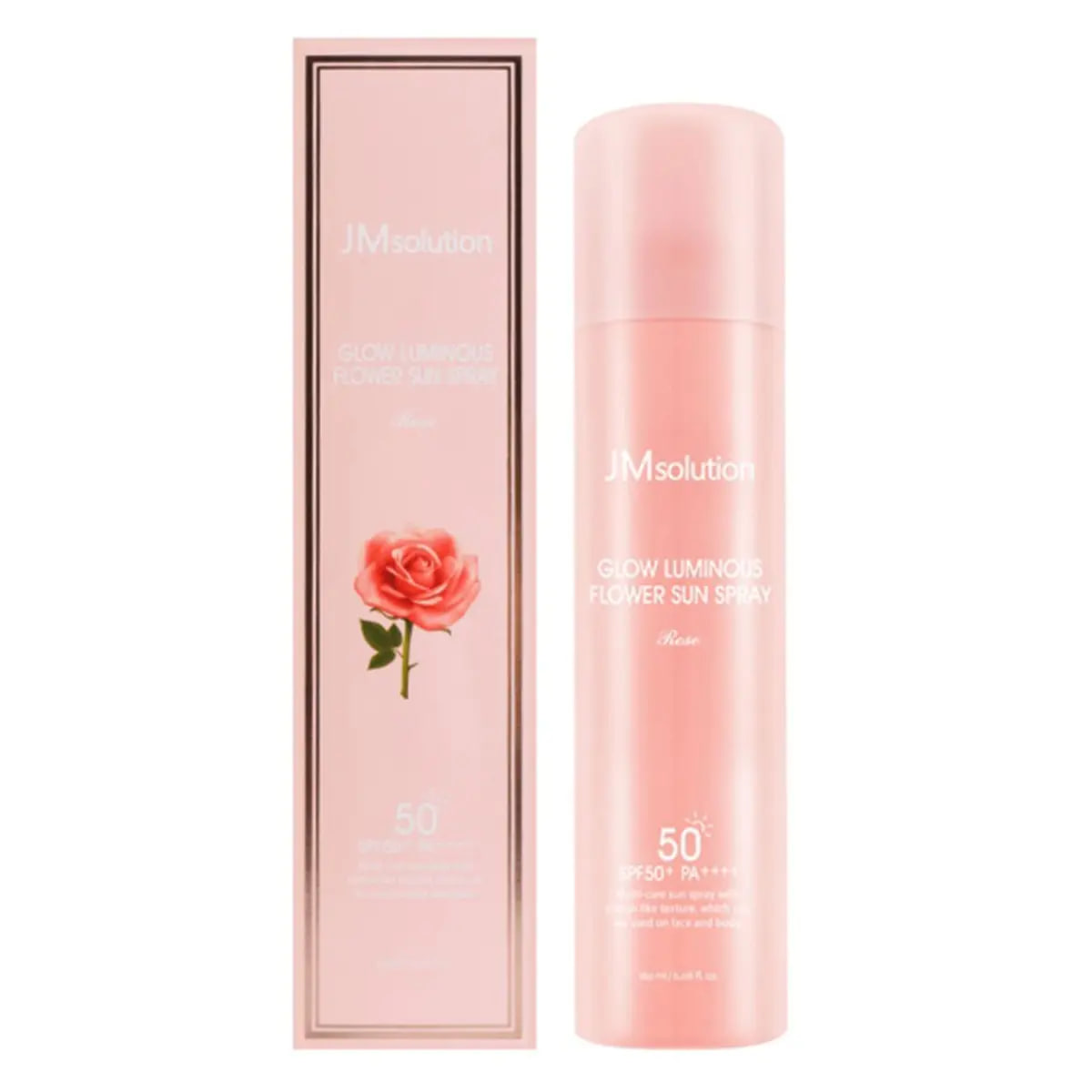 Xịt chống nắng JM Solution Flower Sun Spray Rose 180ml
