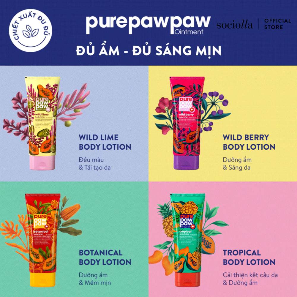 Dưỡng Thể Pure Paw Paw Body Lotion 200ml
