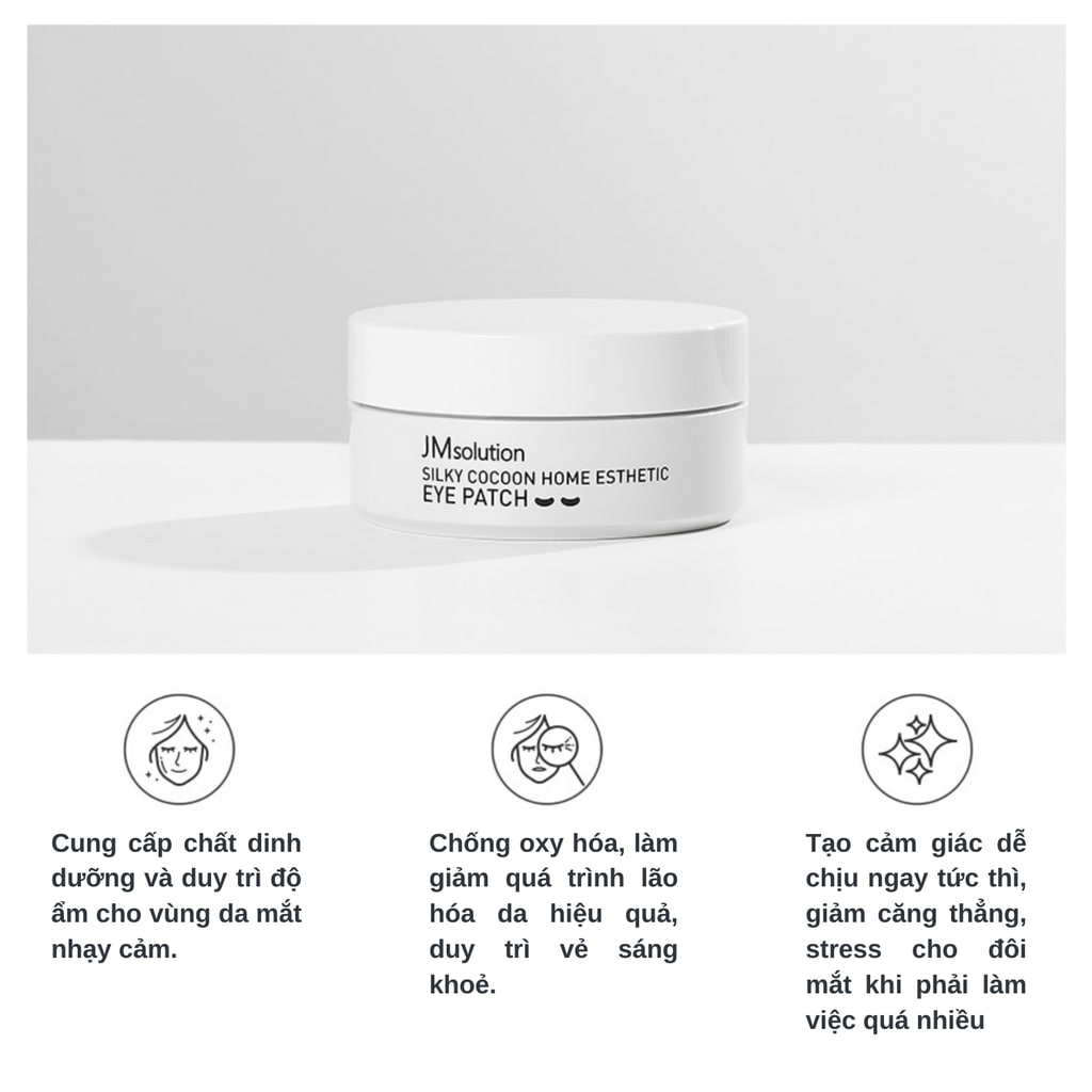 Mặt Nạ Gel Dưỡng Mắt JMsolution Cocoon Home Esthetic Eye Patch 90g