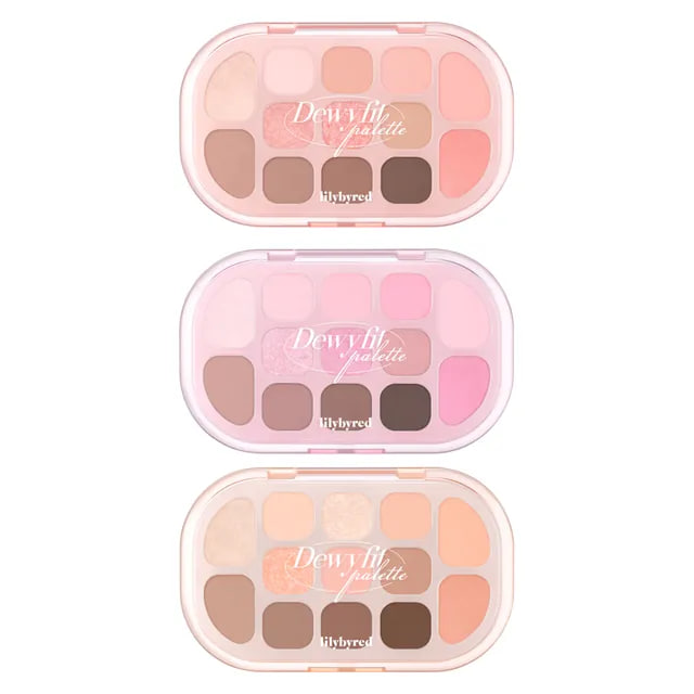 Bảng Phấn Mắt Lilybyred Dewy Fit Palette 13.1g