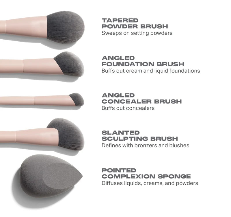 Bộ Cọ Trang Điểm Mặt Morphe Shaping Essentials Face Makeup Brush Set
