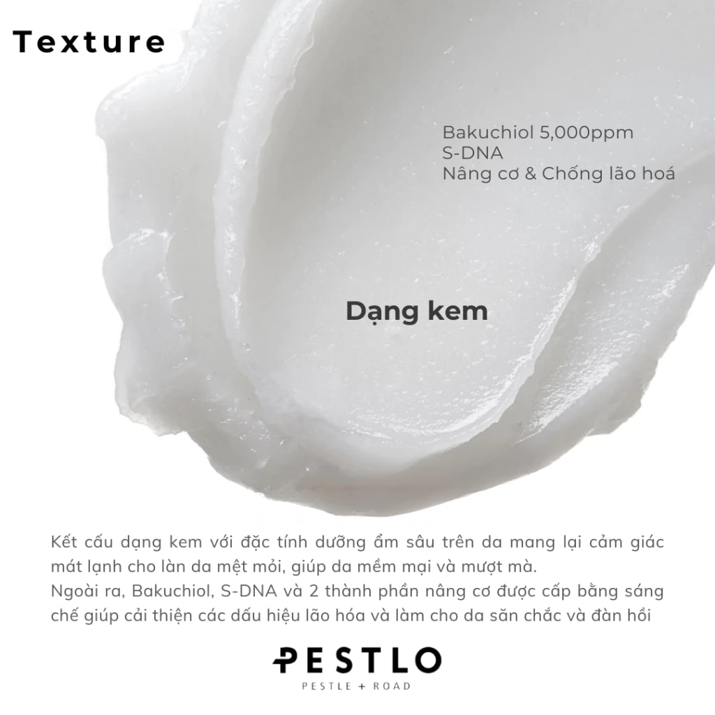 Kem dưỡng chống lão hoá Pestlo Rejurecipe Baku:DN Cream 30ml