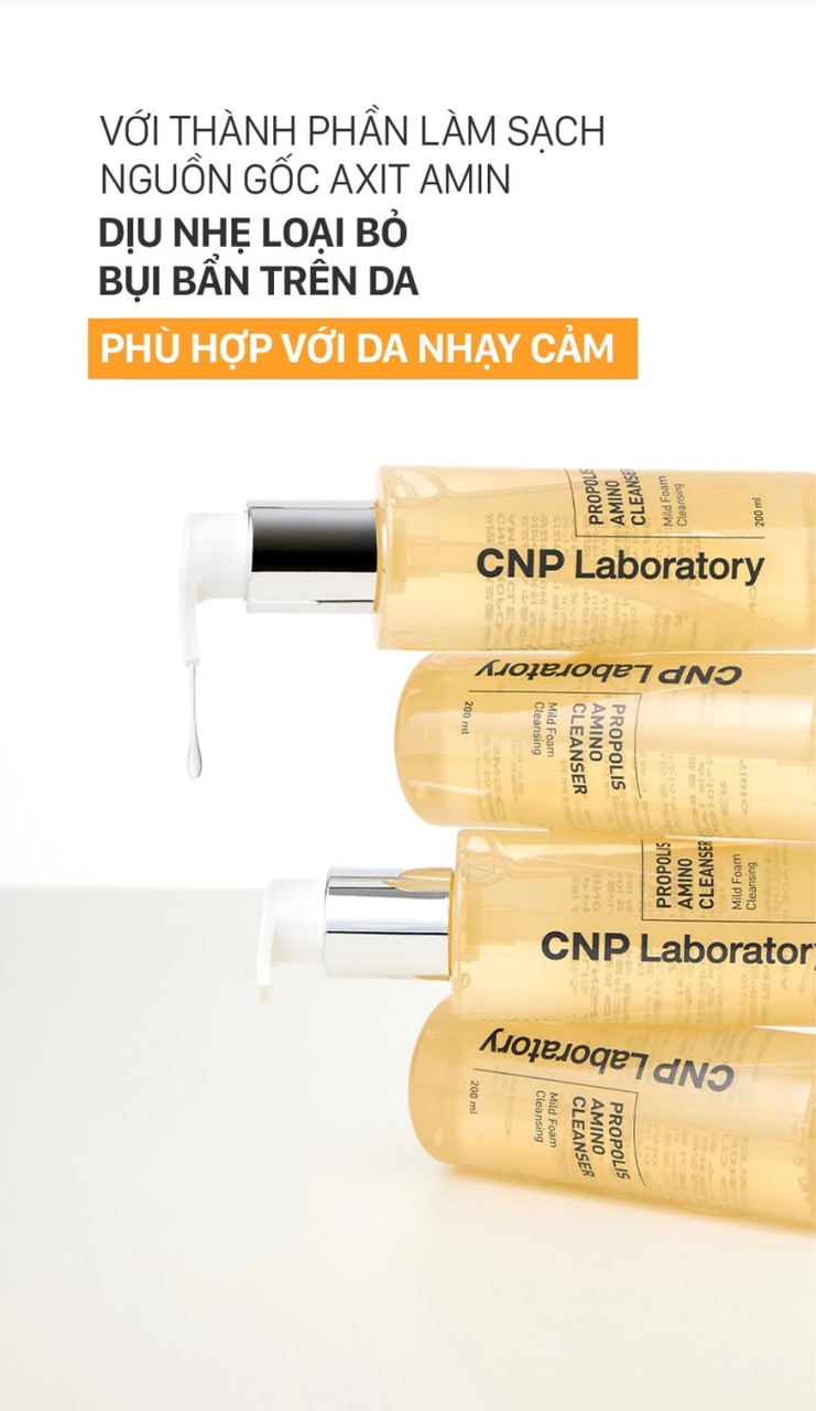 Sữa Rửa Mặt CNP Propolis Amino Cleanser 200ml