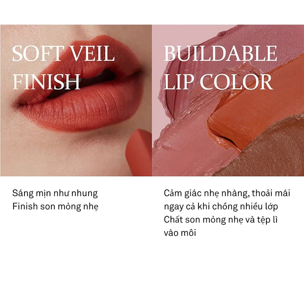 Son Thỏi Lì Hince Mood Enhancer Matte 3.5g