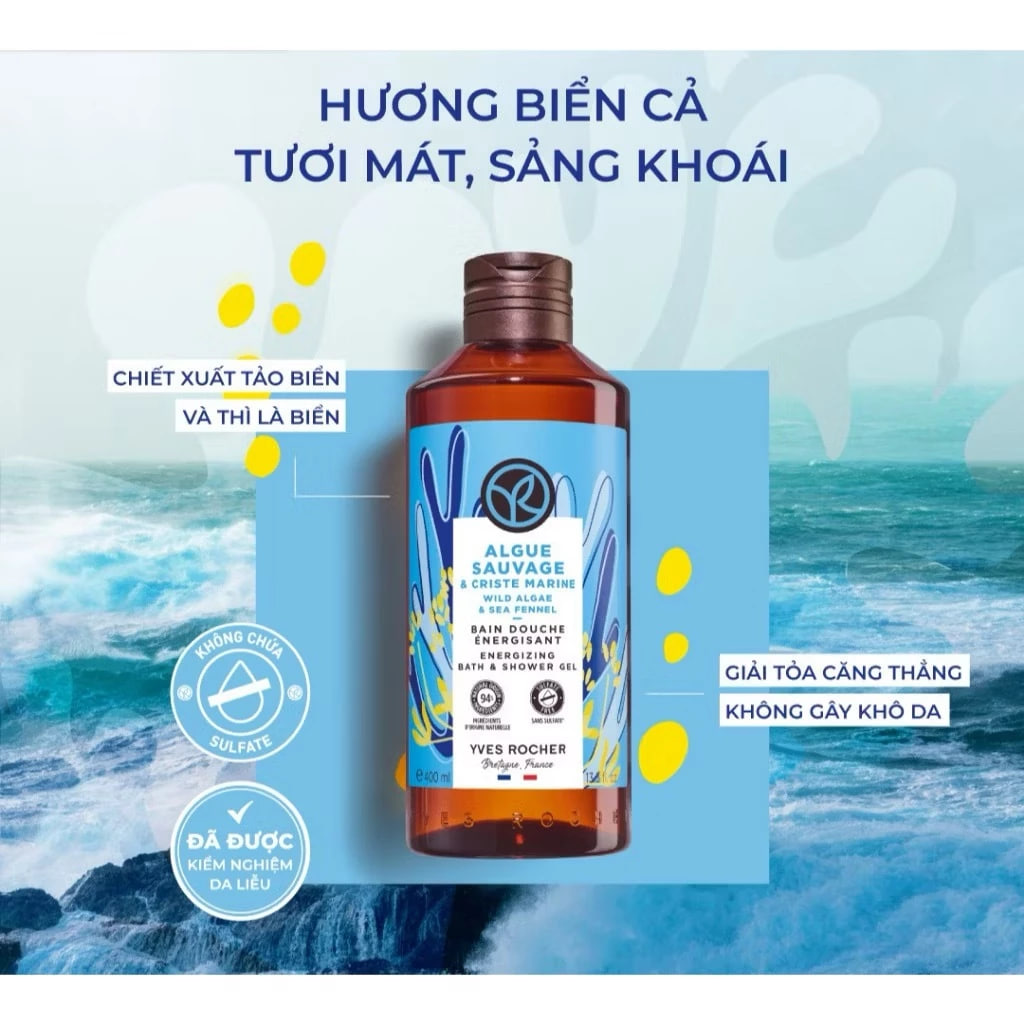 Sữa Tắm Yves Rocher Shower Gel 400 ml