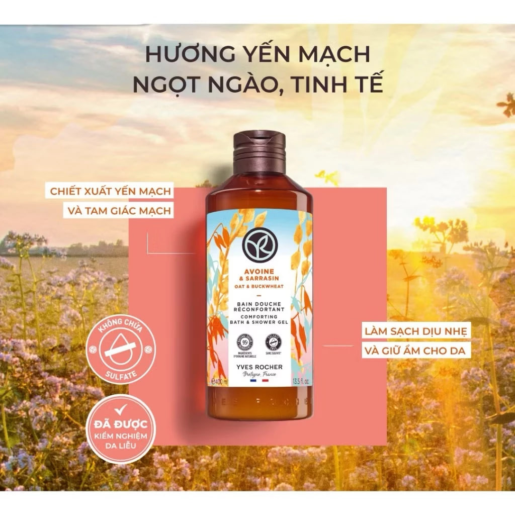 Sữa Tắm Yves Rocher Shower Gel 400 ml
