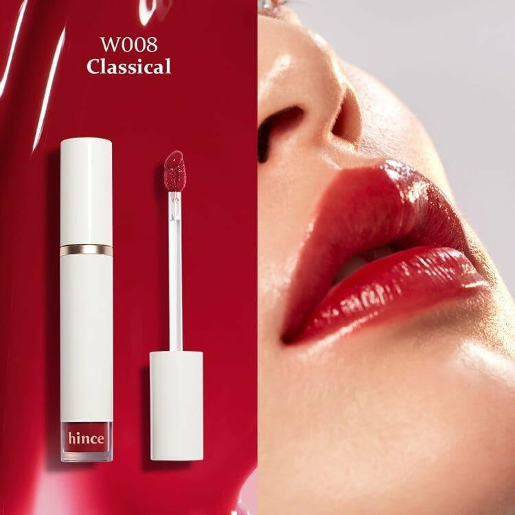 Son Tint Bóng Mỏng Nhẹ hince Mood Enhancer Water Liquid Glow 4ml