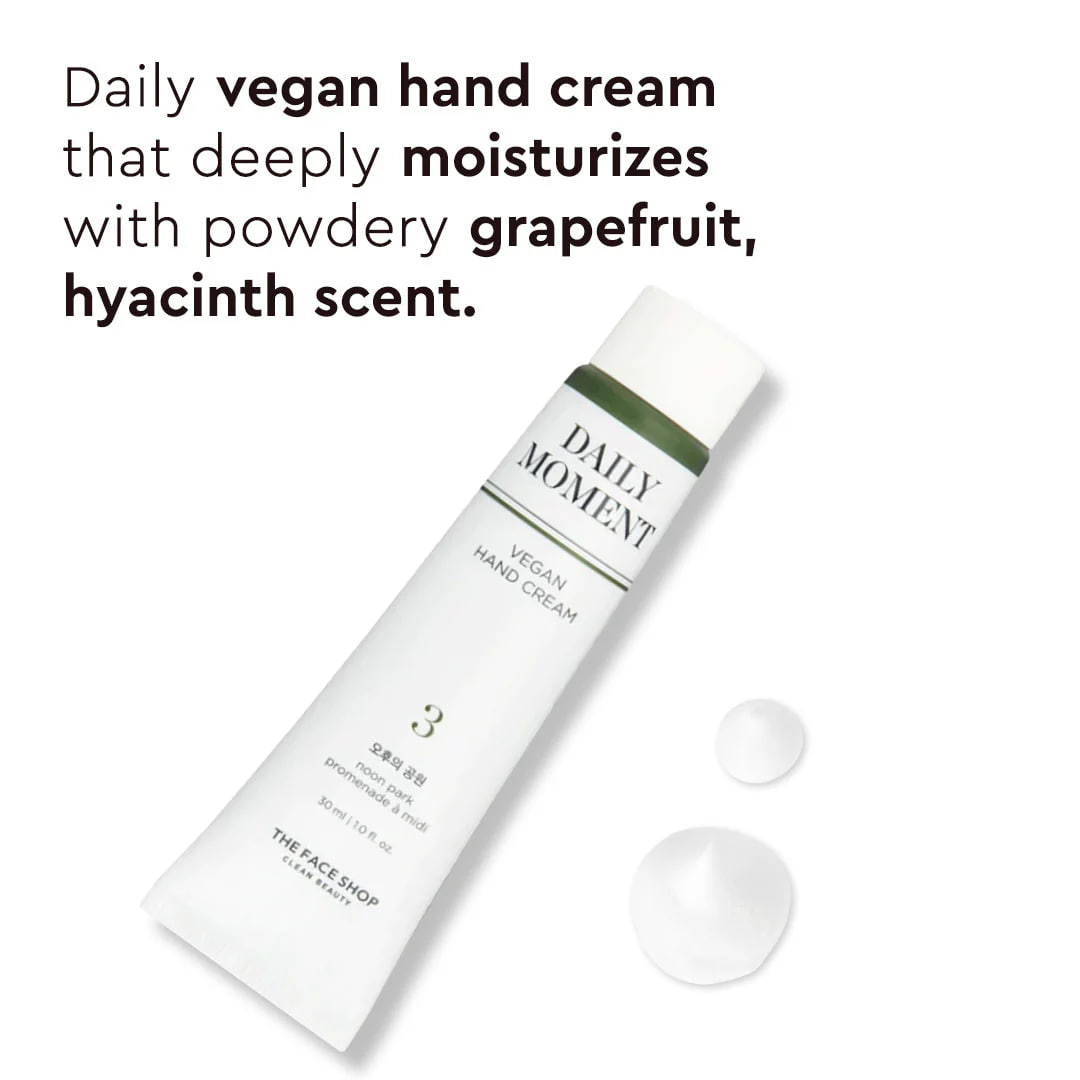 Kem Tay The Face Shop Daily Moment Vegan Hand Cream 30ml